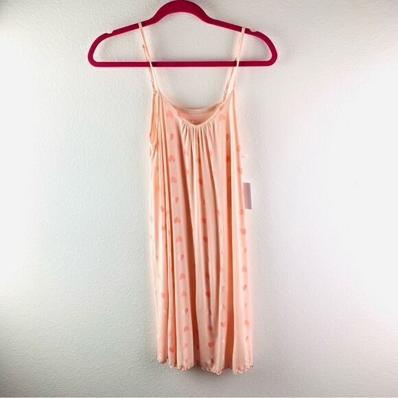 Lauren Conrad Peach Hearts Nightgown - Picture 1 of 3